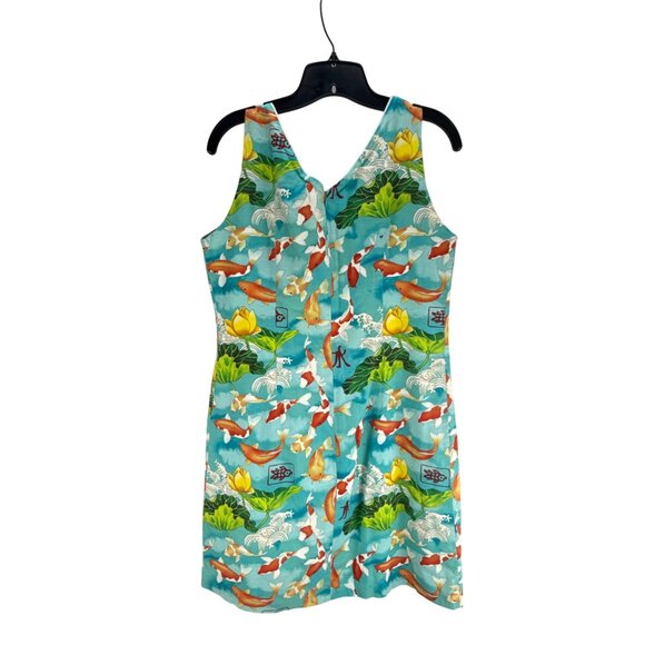 Love Life Felice Pappas Sheath Dress L Multicolor Floral Sleeveless Boho Summer - Picture 2 of 10
